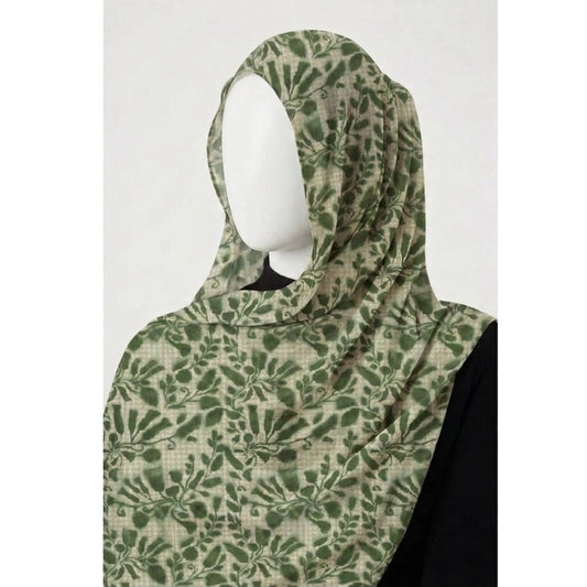Sage Garden – Printed Chiffon Hijab