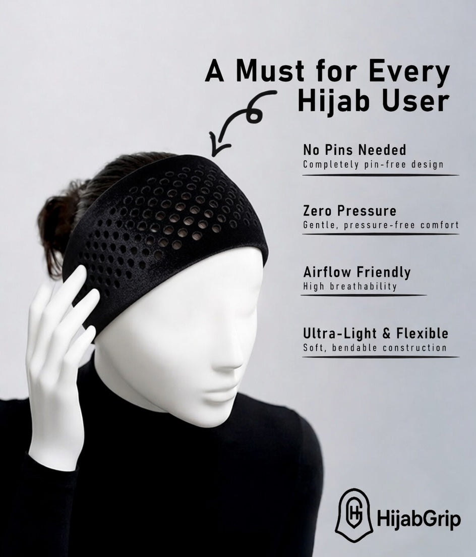 ⭐ HijabGrip® Velvet Crown