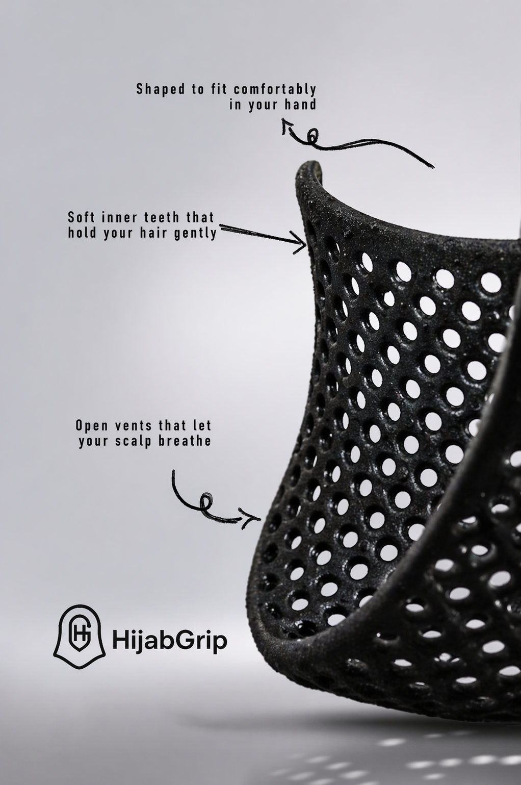 ⭐ HijabGrip® Velvet Crown