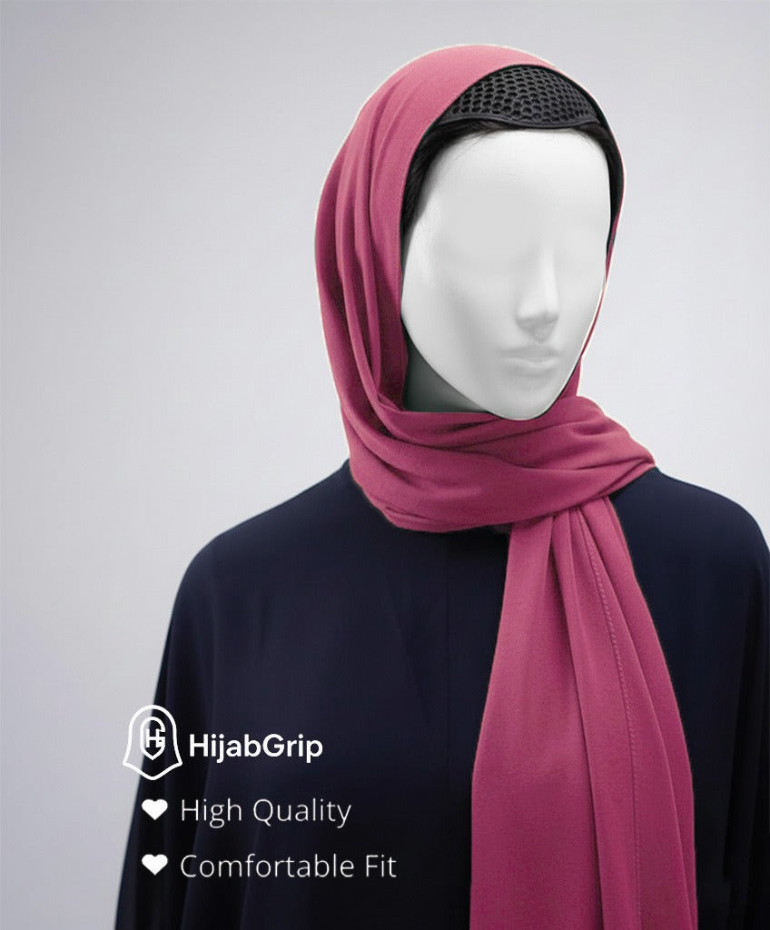 ⭐ HijabGrip® Breathable Jersey Hijab