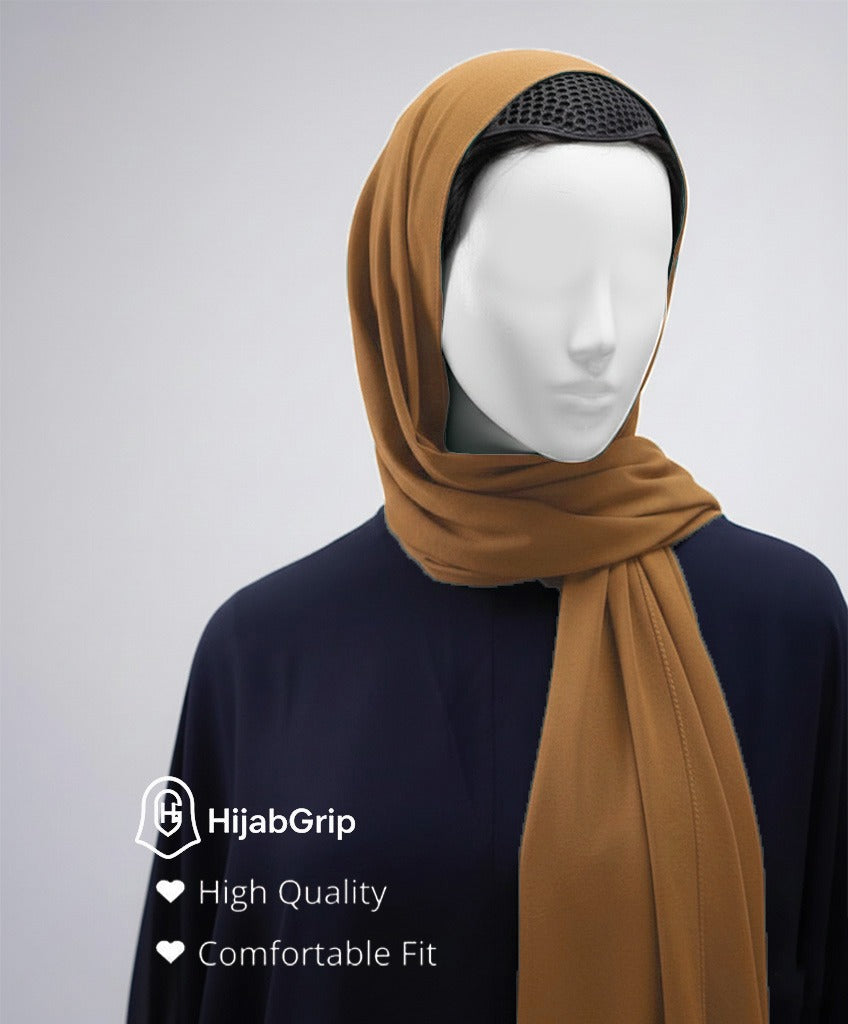 ⭐ HijabGrip® Breathable Jersey Hijab