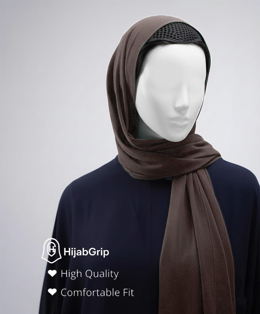 ⭐ HijabGrip® Breathable Jersey Hijab