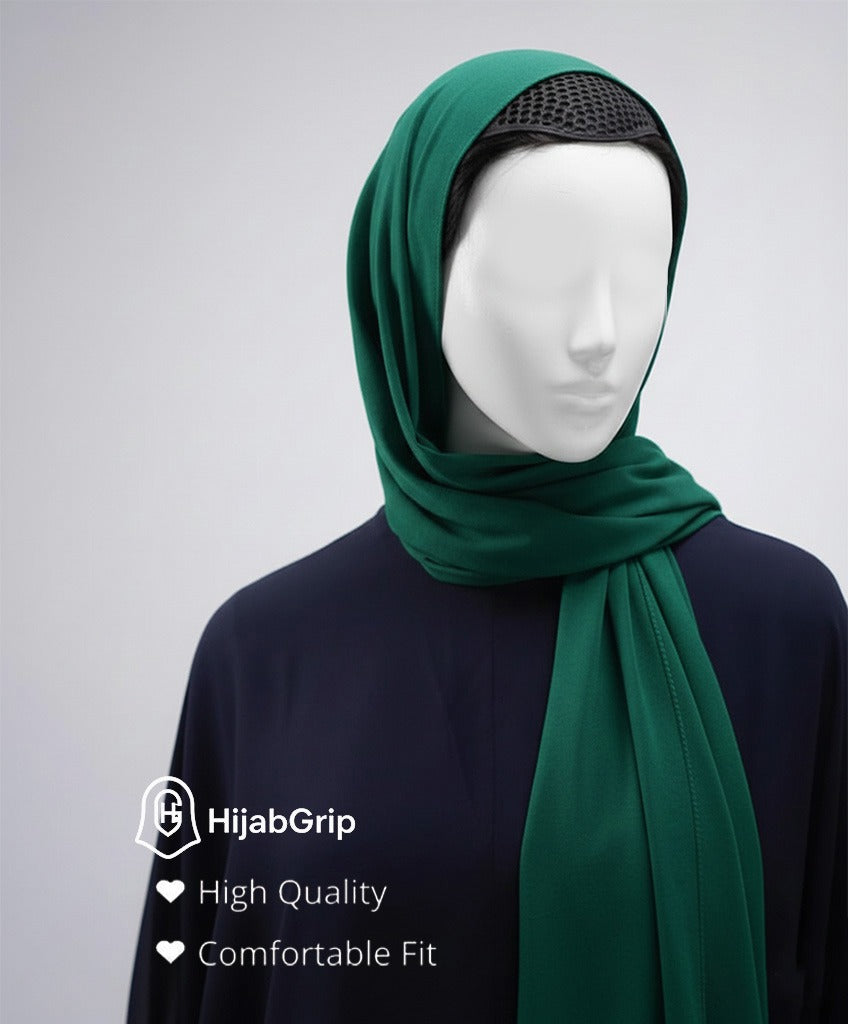 ⭐ HijabGrip® Breathable Jersey Hijab