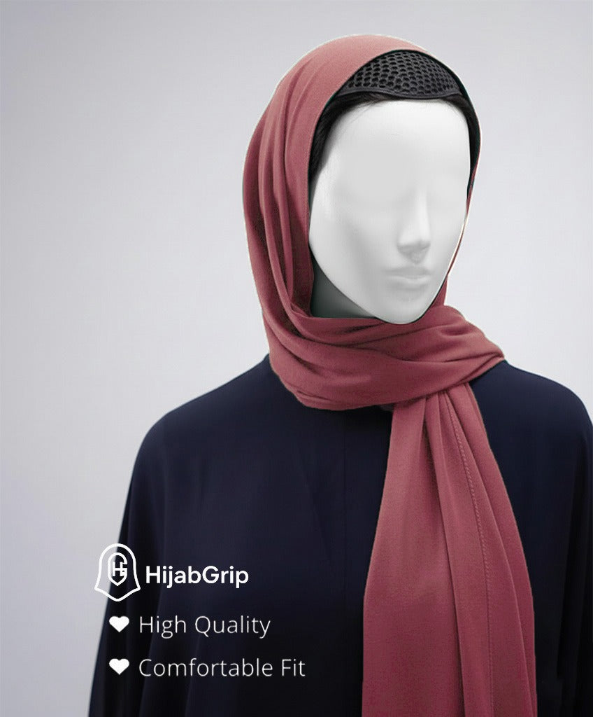 ⭐ HijabGrip® Breathable Jersey Hijab