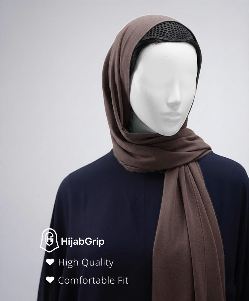 ⭐ HijabGrip® Breathable Jersey Hijab