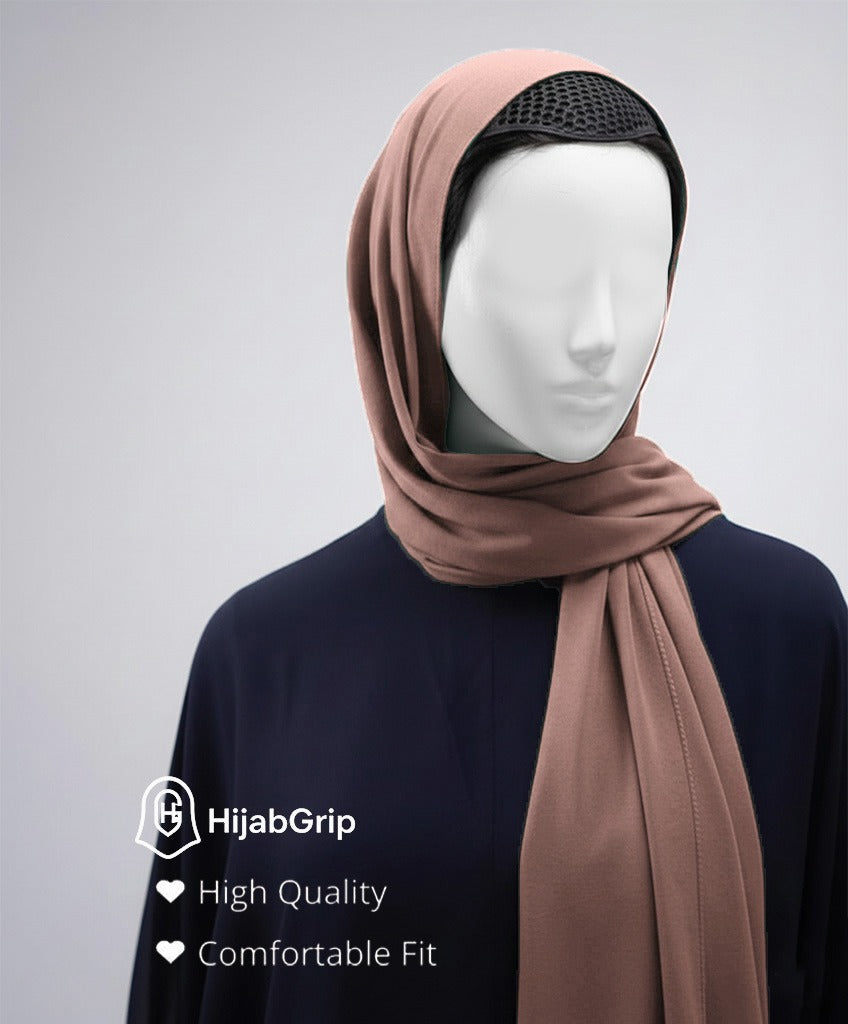 ⭐ HijabGrip® Breathable Jersey Hijab