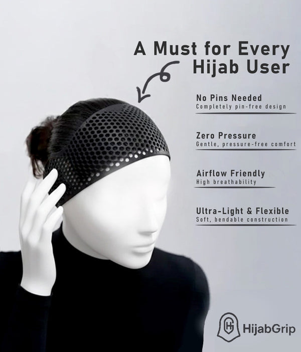 ⭐ HijabGrip® Rubber Crown(Buy 1 Get 1 Free)