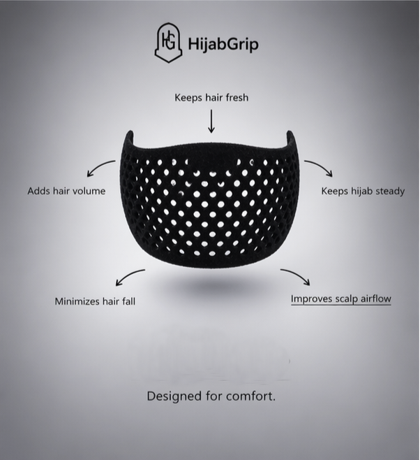 ⭐ HijabGrip® Velvet Crown